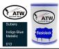 Preview: Subaru, Indigo Blue Metallic, 013: 500ml Lackdose, von ATW Autoteile West.